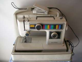 Dressmaker Ultra Sewing Machine Model 101 & Case Table  