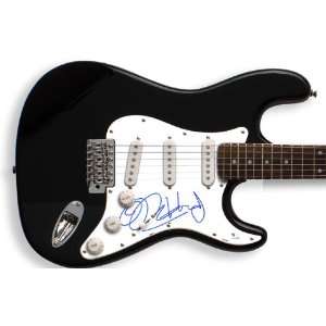 Perry Farrell Autographed Signed Guitar & Proof GAI Dual COA