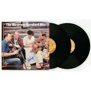 Pete Seeger Autographed Vintage The Weavers Album