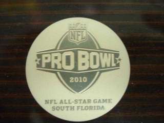 2010 NFL Pro Bowl Players Watch w Wooden Box (sku 636)  