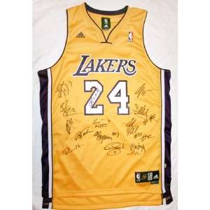  Phil Jackson Signed Jersey   2010 Champions Lakers Team 