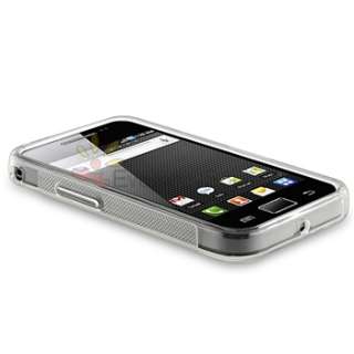 NEW Clear White TPU Gel Skin Case Cover For Samsung Galaxy Ace GT 