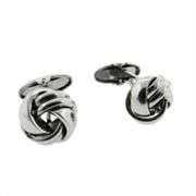 Stainless Steel Knot Cuff Links