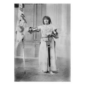  Sarah Bernhardt, French Actress, Dressed in Costume as 