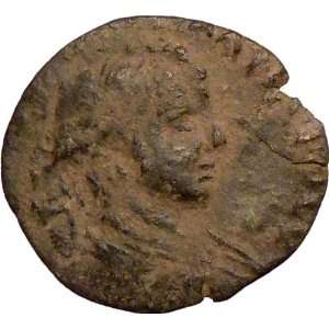 SEVERUS ALEXANDER Rhesaena 222AD Authentic Ancient Roman Coin TYCHE 