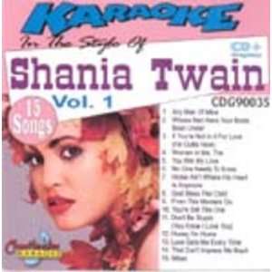    Chartbuster Artist CDG CB90035   Shania Twain Musical Instruments