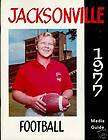 1975 Jackson St Gamecock NCAA Football Media Guide items in James 