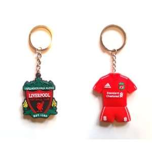  Liverpool & Steven Gerrard #8 Home Jersey Keychain 