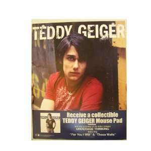 Teddy Geiger Mobile Poster Underage Thinking