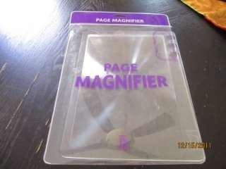 Great Point light page magnifier 2X Magnification w/ 3x 4x & 5x Zoom 