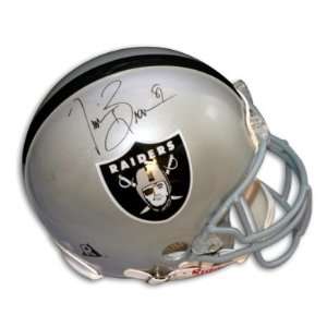 Tim Brown Signed Oakland Raiders Pro Helmet