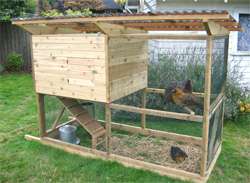 Chicken tractor based on The Garden Ark and The Garden Coop plans