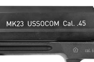 KWA H&K MK23 US SOCOM Gas Blowback Airsoft Gun Pistol GBB NS2 and BBs 