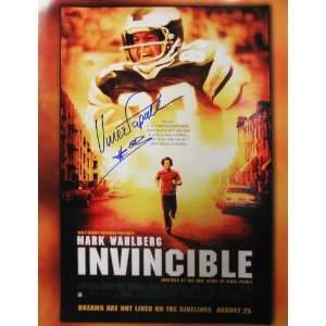 Vince Papale Signed Invincible 16x20 Movie Poster