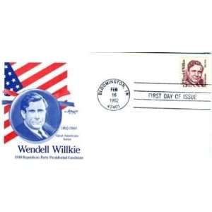 Wendell Willkie 1892 1944 Stamps Envelope