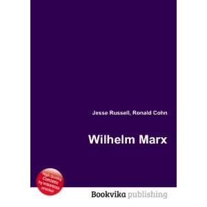 Wilhelm Marx [Paperback]