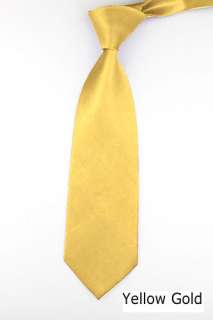Formal Wedding Goomsmen Solid Color Mens Tie Necktie with additional 