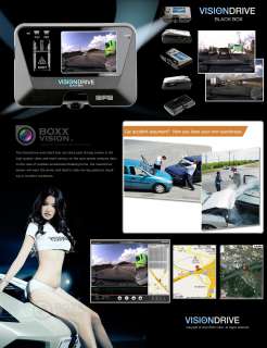 Car black box VisionDrive VD 3000 GPS Dash Camera Mobile DVR geocross 