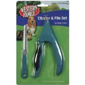   Western Family (Shurfine) Dog Clipper File Set   1 Pack