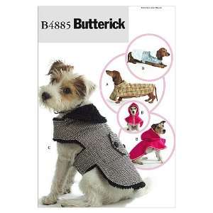  Butterick Patterns B4885 Dog Coats, All Sizes Arts 