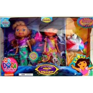 Dora Saves the Mermaids Doll Set Special Edition w/Rainbow 