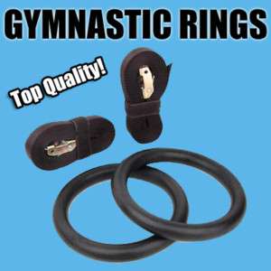 PORTABLE GYM GYMNASTIC OLYMPIC RINGS FOR CROSSFIT  