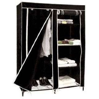Black Portable Closet By Kennedy Home Collections