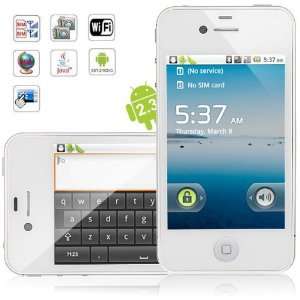  Dual SIM 3.5 Inch Capacitive Screen Android 2.3 GPS Wifi Smart Phone 