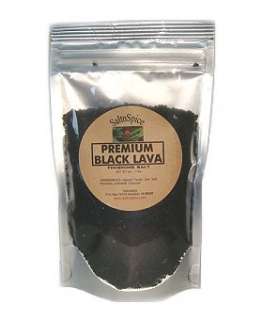 Black Hawaiian Sea Salt Premium Black Lava All Natural  