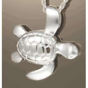 Silver Cremation Jewelry Sea Turtle