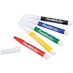  Food Writer Edible Color Markers Fine Tip .35oz 5/ Toys 