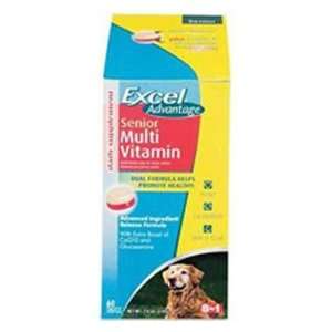  8in1 Excel Advantage Vitamin Senior Tab 60Ct