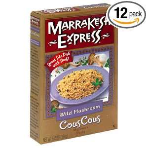 Marrakesh Express Couscous With Mushrooms, 5.45 Ounce Units (Pack of 