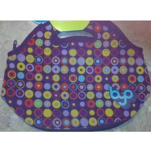  BYO Rambler Lunch Bag ~ Purple with multi dots B LB35 DSD 