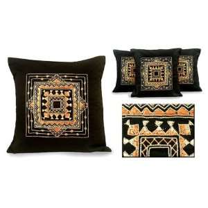  Face of the Earth, cushion covers (set of 3)