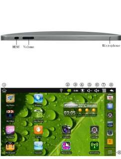   Tablet 4GB Touchscreen Wifi/3G Camera Bundle Cloth Case 886424990017