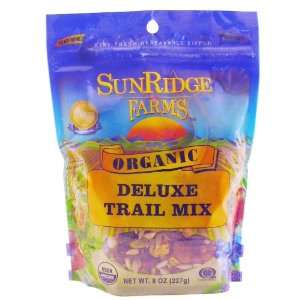 Sunridge Farm, Trail Mix Deluxe, 8 Ounce  Grocery 