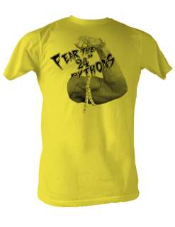 HULK HOGAN FEAR THE 24 INCH PYTHONS ADULT TEE SHIRT  