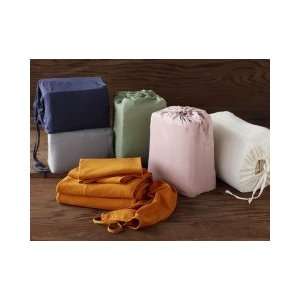  Organic Jersey Sheet Set   Twin (Washed Rose)