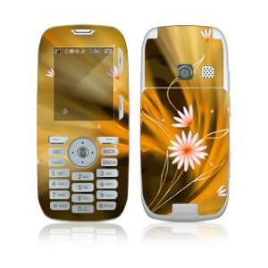    LG Rumor Skin Decal Sticker   Flame Flowers 