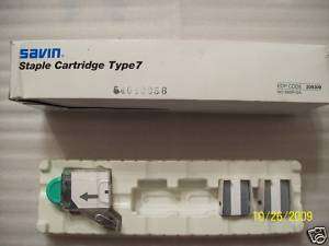 Ricoh Type F / Savin Type 7 Staple Cartridge Open box  