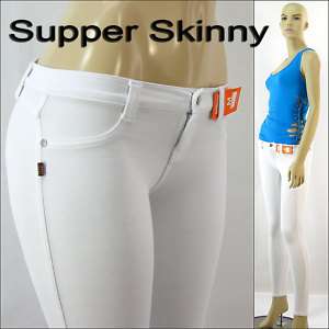 Supper Skinny Moleton Jeans Low Rise Stretch Leg Jeans  