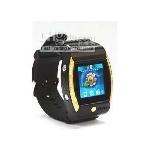    gold plating wristwatch handset four frequency