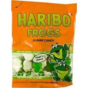 Haribo Frogs Gummies 12 Pack Case of 5oz Grocery & Gourmet Food