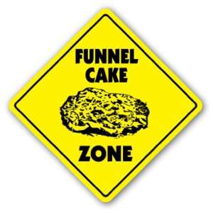  FUNNEL CAKE ZONE Sign xing gift novelty fried dough 