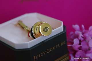 RARE♥ JUICY COUTURE Box of Four Cupcakes Gold Charm Bracelets~ OPENS 