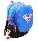 Backpack MARVEL NEW Superman w/ Water Bottle 16 School Back Bag 