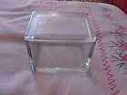 Large Glass Box With Lid Use for Paper Clip Holder or T