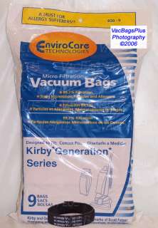 Bags for Kirby G3 G4 G5 G6 Ultimate G Vacuum w/ Belt  