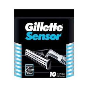  Gillette Sensor Blades Excel Cartridges   10 Each Health 